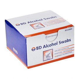 BD Alcohol Swabs (Prep Pads) 70% Alcohol (Pack of 100)