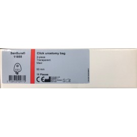 Coloplast 11855 Sensura urostomy bag (50mm) (Pack of 10)