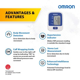 Omron Hem-8712 Blood Pressure Monitor