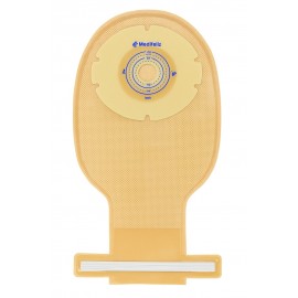 Medifeliz 10205 children One-Piece open Colostomy Bag Transparent 35mm(Pack of 25)