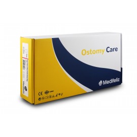 Medifeliz 10405 Two Piece Colostomy Bag Opaque 50mm (Pack of 10)