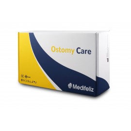Medifeliz 10406 Two Piece Colostomy Bag Opaque 60mm (Pack of 20)