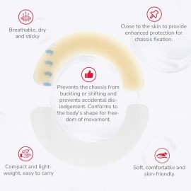 Medifeliz 10270 Ostomy Barrier Adhesive C Tape (Pack of 10)
