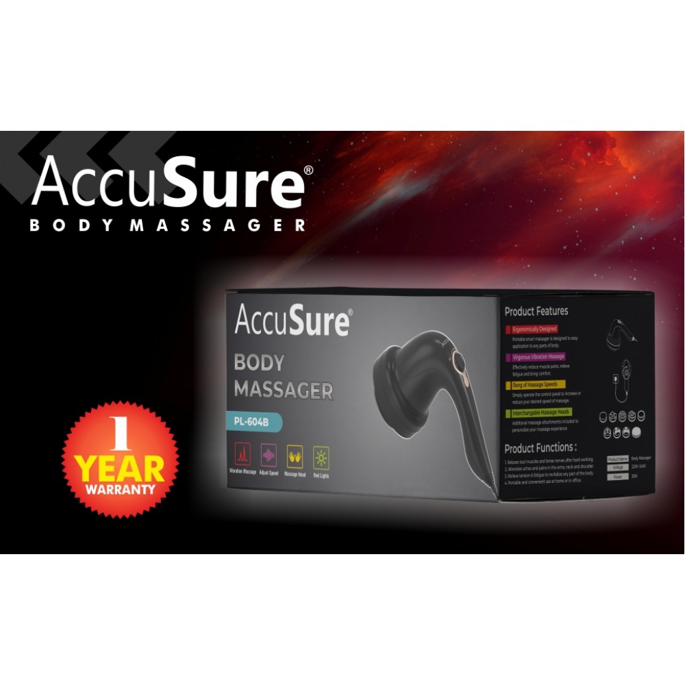 AccuSure Handheld Electric Massagers Relaxation