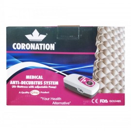  Coronation Medical Anti-Decubitus System Air Mattress With Adjustable Pump
