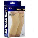 Tynor Stretchable Knee Cap for Pain Relief - large (Pair)