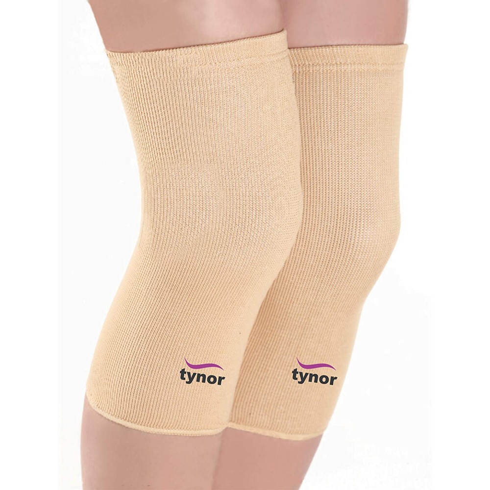 Buy Tynor Stretchable Knee Cap for Pain Relief large (Pair) Online at