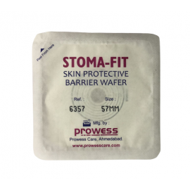 Prowess STOMAFIT- 6357 Ostomy Wafer/Flange-Pack of 5 (57mm)