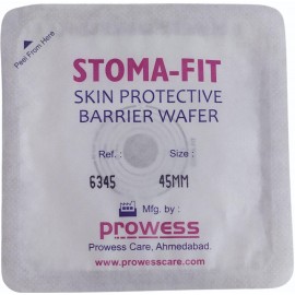Prowess STOMAFIT- 6345 Ostomy Wafer/Flange-Pack of 5 (45mm)