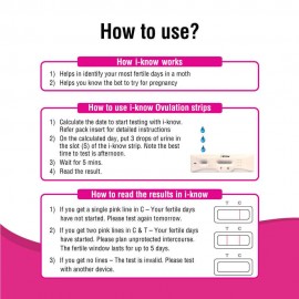 I-know ovulation testing  Strips Kit