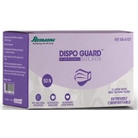 Romsons Dispo Guard 3 Ply Face Mask - Pack of 50