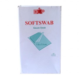 Softswab Gauze Swab 25pcs (7cmx7cm) (4per)