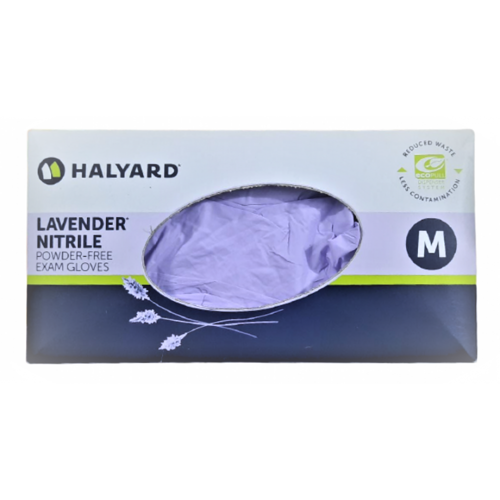 HALYARD LAVENDER Nitrile Exam Glove 44910 (250 GLOVES)