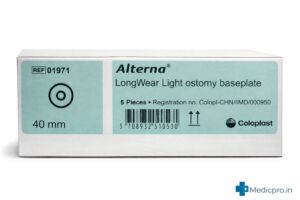 Coloplast 1971 Alterna Long Wear Light Base Plate 40mm – Pack of 5