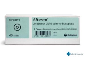 Coloplast 1971 Alterna Long Wear Light Base Plate 40mm – Pack of 5