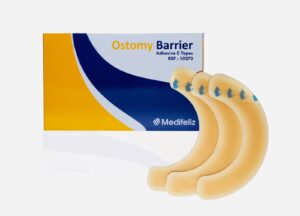 Medifeliz 10270 Ostomy Barrier Adhesive C Tape | Pack of 10