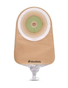Medifeliz 10636 One-Piece Urostomy Bag Opaque 60mm – Pack of 10