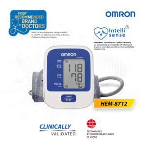 Omron HEM-8712 Digital Blood Pressure Monitor for Home Use