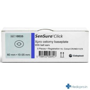 Coloplast 10035 SenSura Extended Wear Base Plate 60mm – Pack of 5