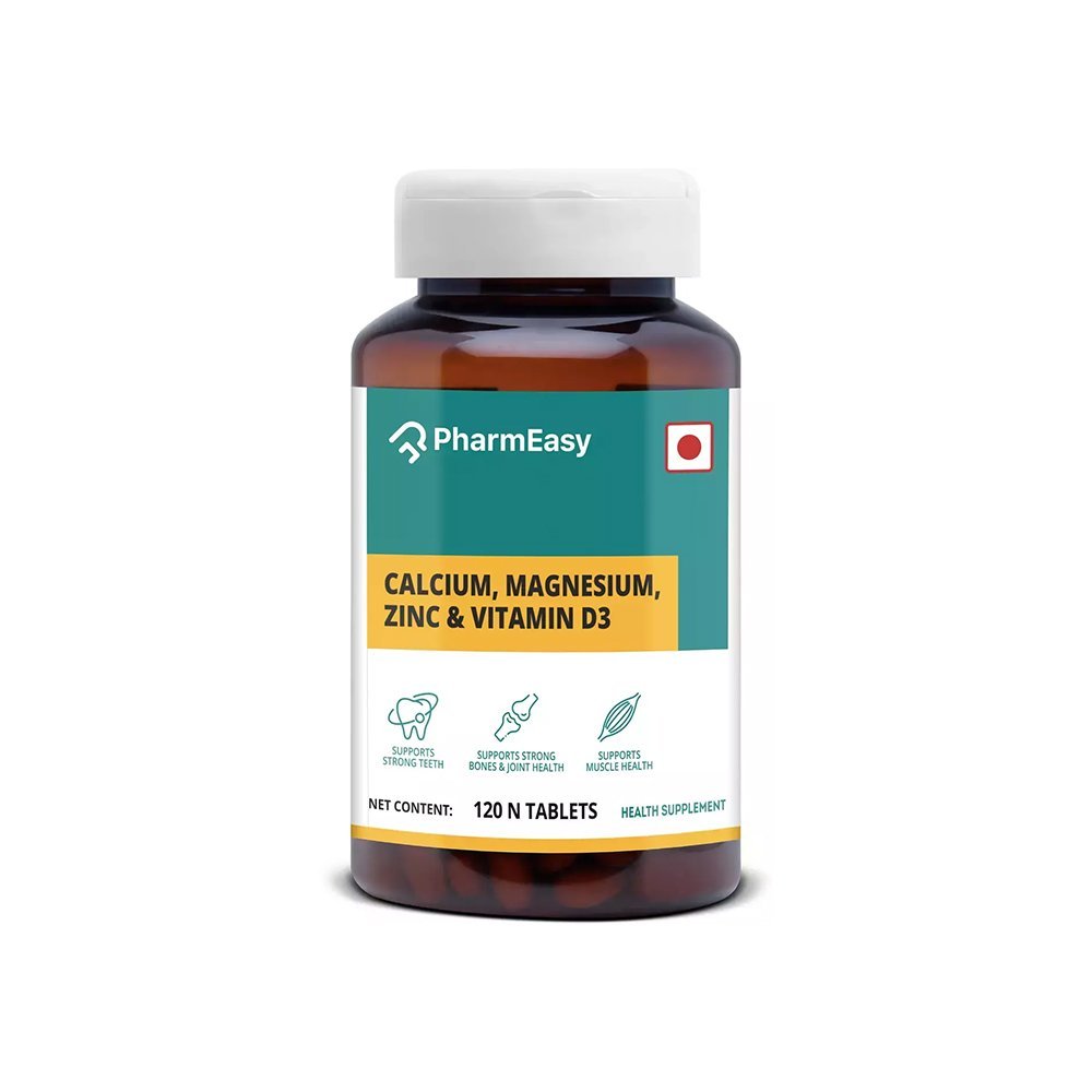 Pharmeasy Calcium Magnesium Vitamin D3