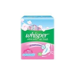 Whisper Ultra Soft Air Fresh Sanitary Napkin 30 pads