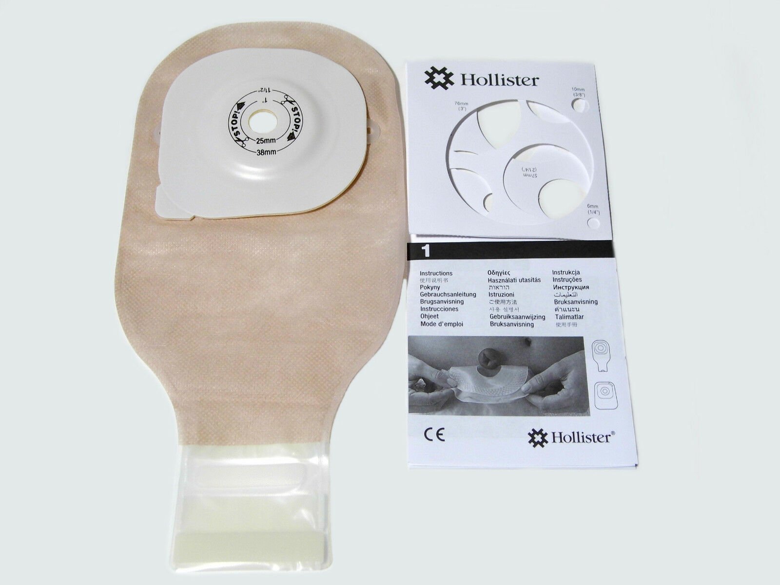 Hollister 26800 Moderma Flex Drainable Pouch Opaque Maxi Lock n Roll SoftFlex Convex