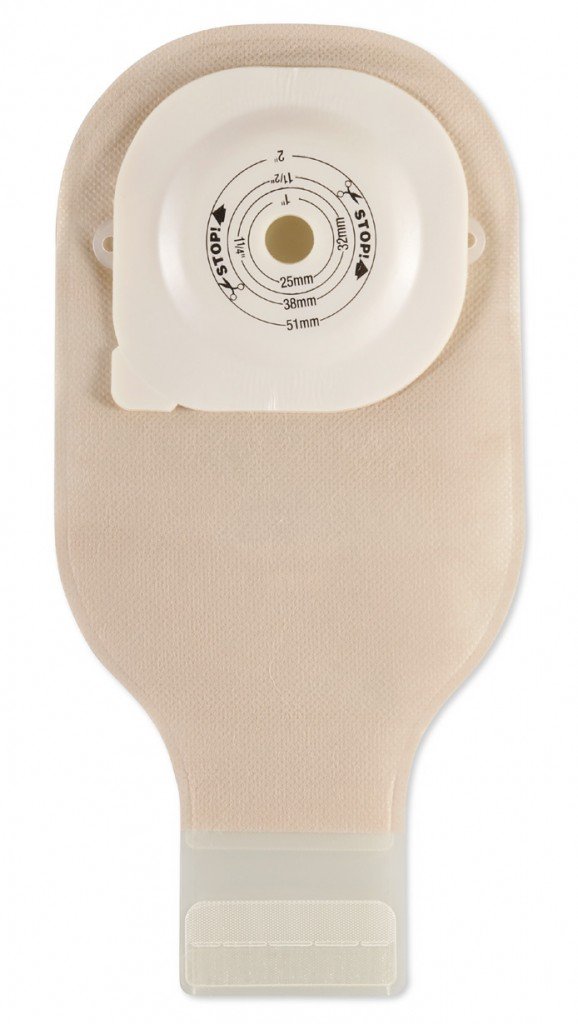 Hollister 26901 Moderma Flex Drainable Pouch Transparent Maxi Lock n Roll SoftFlex Convex (Pack of 10pcs) - Image 2