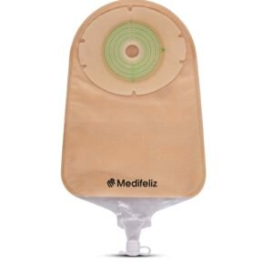 Medifeliz 10610 One-Piece Urostomy Bag Opaque 60mm – Pack of 10