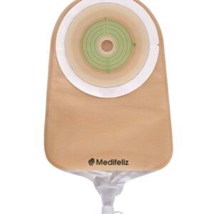 Medifeliz 10636 One-Piece Urostomy Bag Opaque 60mm – Pack of 10
