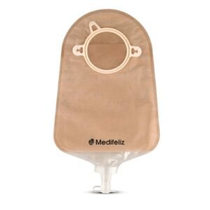 Medifeliz 10706 Two Piece Urostomy Bag 60mm Opaque | Pack of 10