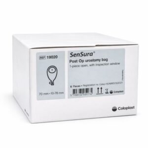 Coloplast 19020 SenSura Postoperative Bag with Transparent Window 70mm