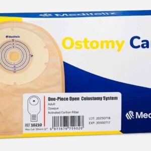 Medifeliz 10210 One Piece Open Colostomy Bag 50mm | Pack of 10