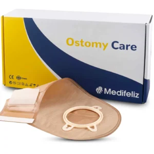 Medifeliz 10407 Two-Piece Colostomy Bag Opaque 70mm – Pack of 10