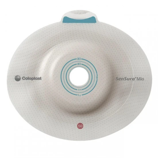 Coloplast Sensura Mio 16911 Convex light Base Plate 50mm (Pack of 5)
